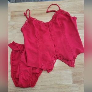 Vintage Victoria's Secret Gold Label Lingerie Set